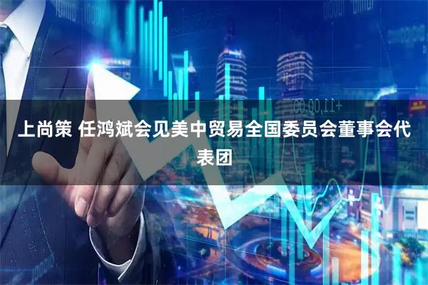 上尚策 任鸿斌会见美中贸易全国委员会董事会代表团